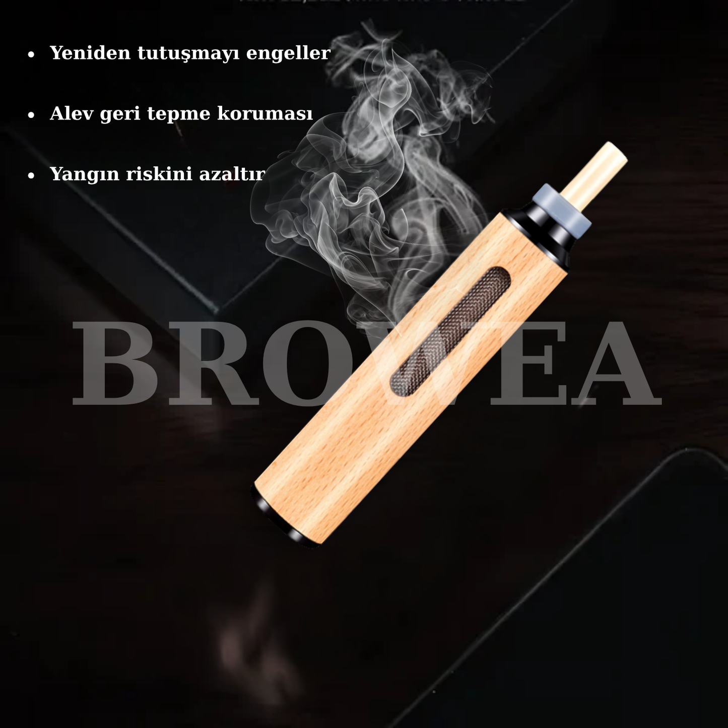 Browea™- 2.0 Taşınabilir Küllük